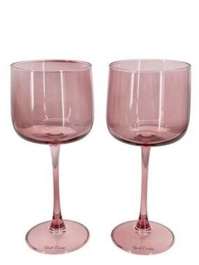 Our Place Pink Wine Glasses — Set of 2